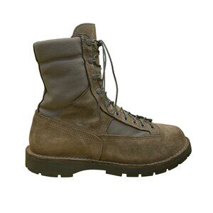 Danner Men’s Brown & Olive Leather Military 600G Insulated Gore-Tex Boots Sz 9.5